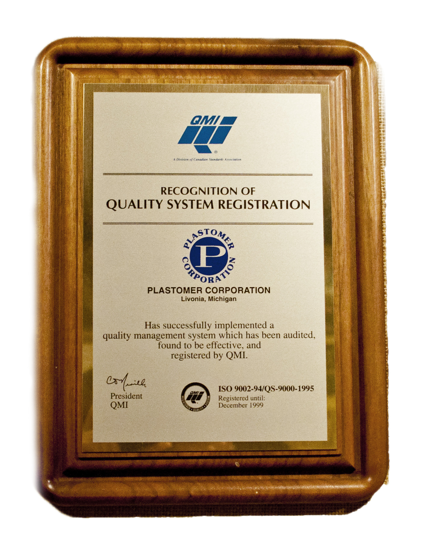 QMI Quality System