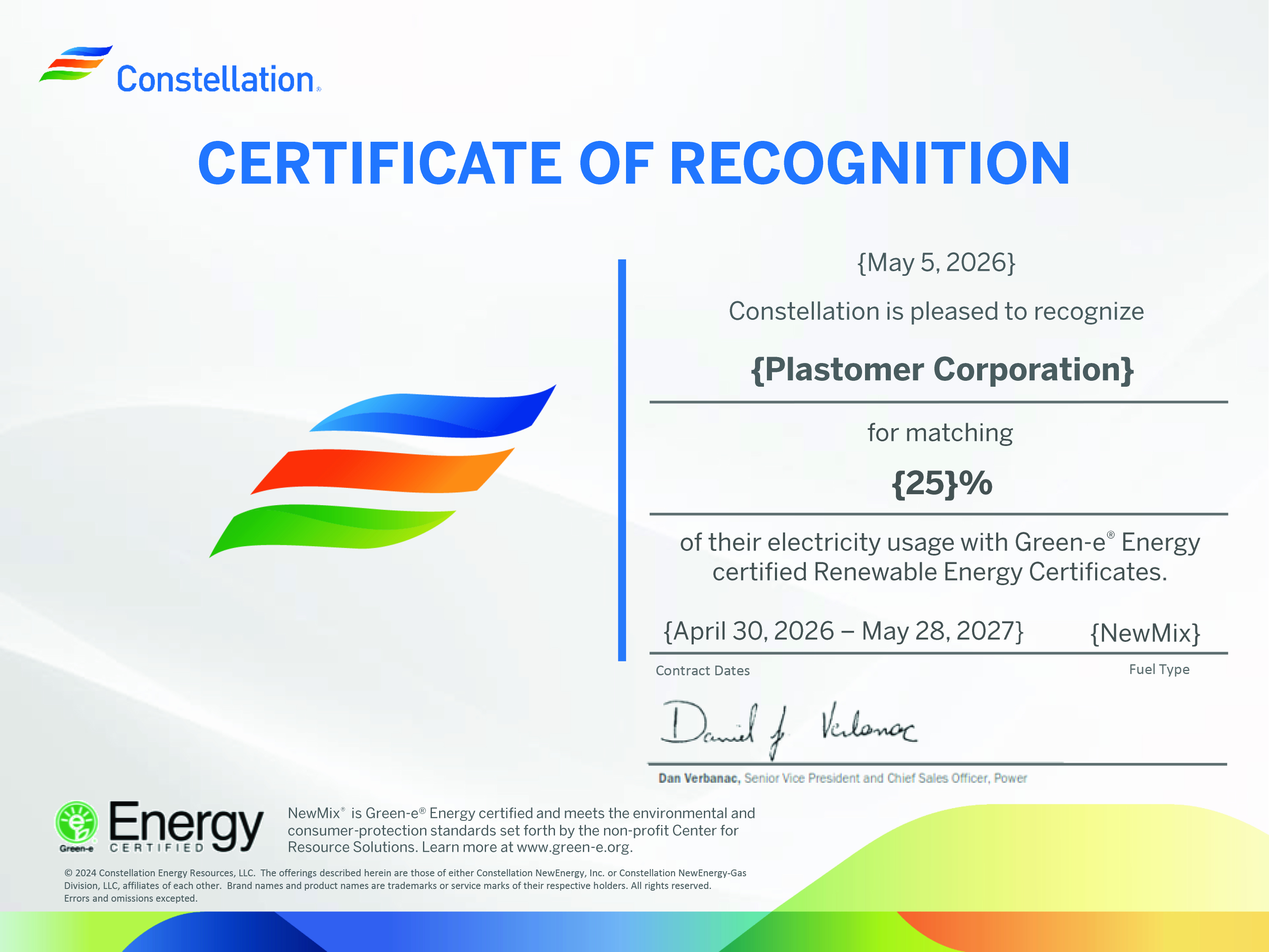 Green-e Certified